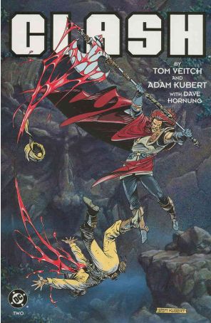 Clash 2 published by DC with cover art by Adam Kubert