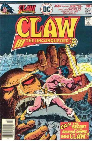 Claw the Unconquered 9 published by DC