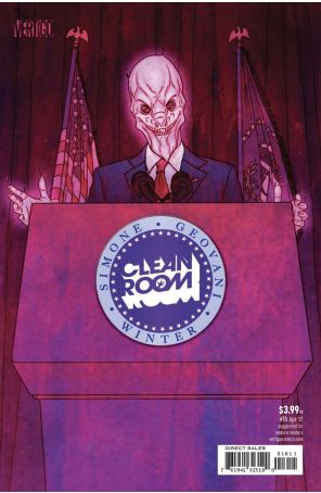 Clean Room 16 published by Vertigo with cover art by Jenny Frison