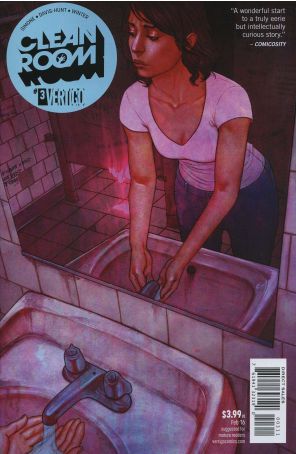 Clean Room 3 published by Vertigo with cover art by Jenny Frison