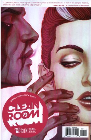 Clean Room 5 published by Vertigo with cover art by Jenny Frison