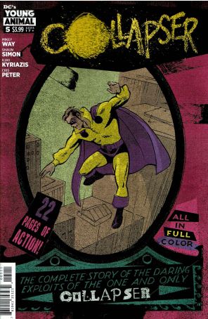 Collapser 5 published by DC with cover art by Ilias Kyriazis