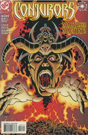 Conjurors 3 published by DC with cover art by Eduardo Barreto
