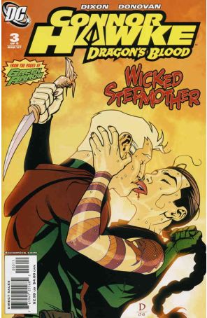 Connor Hawke: Dragon's Blood 3 published by DC with cover art by Derec Donovan