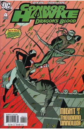 Connor Hawke: Dragon's Blood 4 published by DC with cover art by Derec Donovan