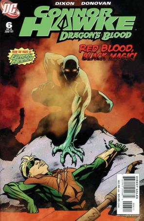 Connor Hawke: Dragon's Blood 6 published by DC with cover art by Derec Donovan