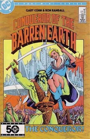Conqueror of the Barren Earth 4 published by DC with cover art by Ron Randall