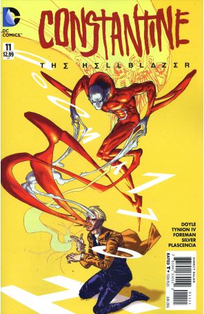 Constantine: The Hellblazer 11 published by DC with cover art by Riley Rossmo