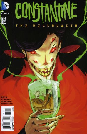 Constantine: The Hellblazer 12 published by DC with cover art by Riley Rossmo