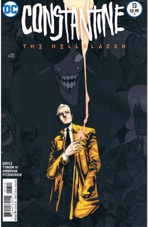Constantine: The Hellblazer 13 published by DC with cover art by Riley Rossmo