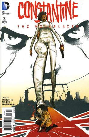 Constantine: The Hellblazer 3 published by DC with cover art by Riley Rossmo