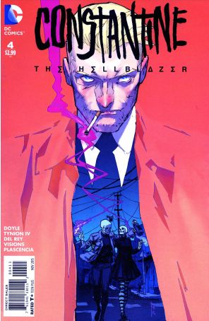 Constantine: The Hellblazer 4 published by DC with cover art by Riley Rossmo