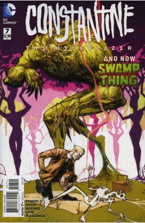 Constantine: The Hellblazer 7 published by DC with cover art by Riley Rossmo