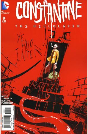Constantine: The Hellblazer 9 published by DC with cover art by Riley Rossmo