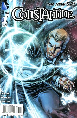 Constantine 1 published by DC with cover art by Juan Jose Ryp