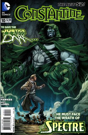 Constantine 10 published by DC with cover art by Howard Porter