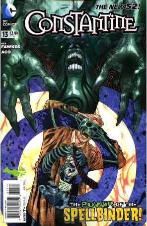 Constantine 13 published by DC with cover art by Victor Ibanez