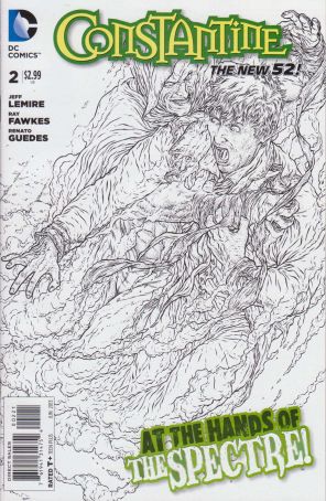 Constantine 2A published by DC with cover art by Renato Guedes