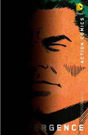 Convergence: Action Comics 2A published by DC with cover art by Chip Kidd and Keith Giffen
