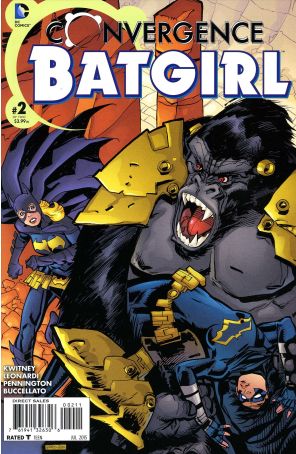 Convergence: Batgirl 2 published by DC with cover art by Rick Leonardi