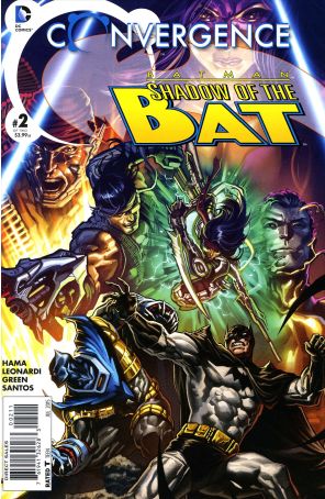Convergence: Batman Shadow of the Bat 2 published by DC with cover art by Philip Tan