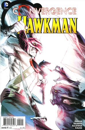 Convergence: Hawkman 2 published by DC with cover art by Rafael Albuquerque
