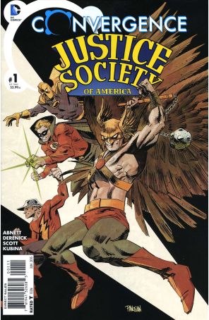 Convergence: Justice Society Of America 1 published by DC with cover art by Dan Panosian