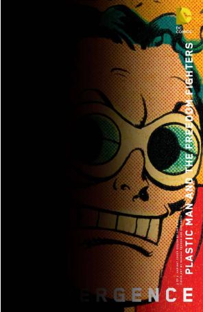Convergence: Plastic Man and the Freedom Fighters 2A published by DC with cover art by Chip Kidd and Ramona Fradon