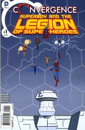 Convergence: Superboy and the Legion of Super-Heroes 1 published by DC with cover art by Pia Guerra