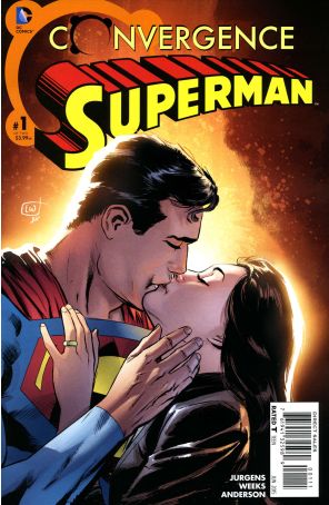 Convergence: Superman 1 published by DC with cover art by Lee Weeks