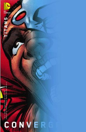 Convergence: Titans 1A published by DC with cover art by Chip Kidd and Angel Unzueta