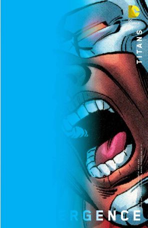 Convergence: Titans 2A published by DC with cover art by Chip Kidd and Angel Unzueta