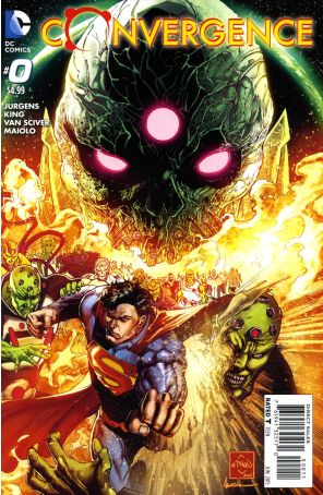 Convergence 0 published by DC with cover art by Ethan Van Sciver