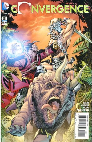 Convergence 5 published by DC with cover art by Andy Kubert
