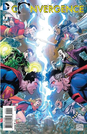 Convergence 7A published by DC with cover art by Tony Daniel