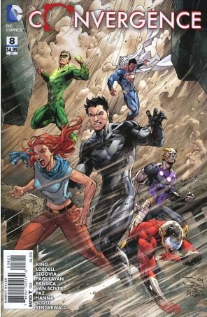 Convergence 8A published by DC with cover art by Tony Daniel