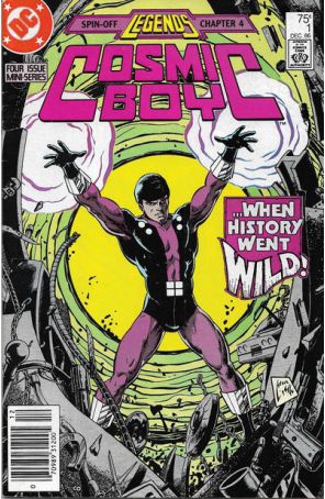 Cosmic Boy 1 (Newsstand) published by DC with cover art by Steve Lightle