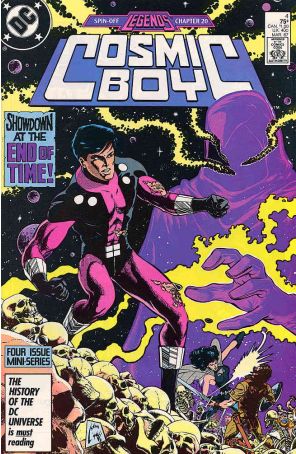 Cosmic Boy 4 published by DC with cover art by Steve Lightle