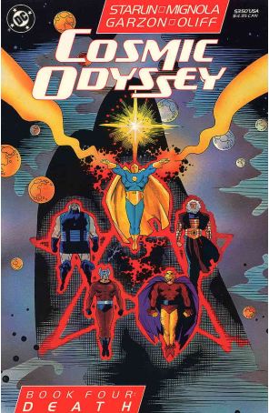 Cosmic Odyssey 4 published by DC with cover art by Mike Mignola