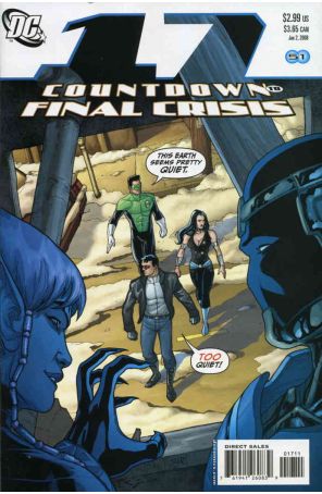 Countdown (DC) 17 published by DC with cover art by Karl Kerschl