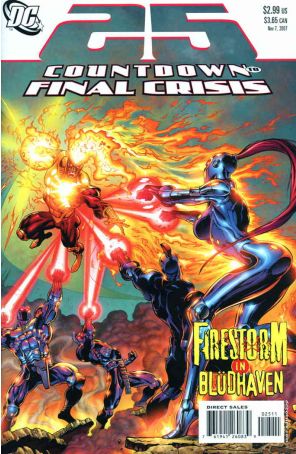Countdown (DC) 25 published by DC with cover art by Claudio Castellini