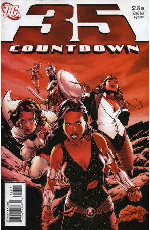 Countdown (DC) 35 published by DC with cover art by J.G. Jones