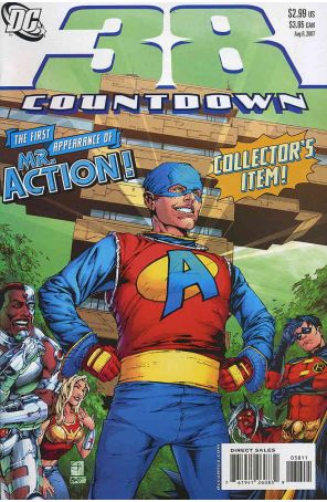 Countdown (DC) 38 published by DC with cover art by Shane Davis