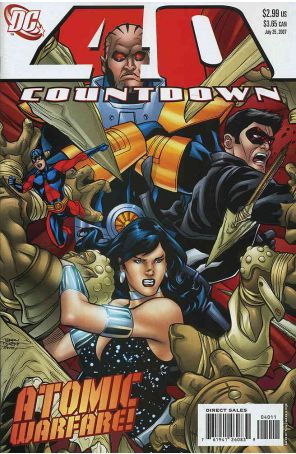 Countdown (DC) 40 published by DC with cover art by Terry Dodson