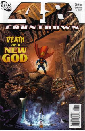 Countdown (DC) 48 published by DC with cover art by Andy Kubert