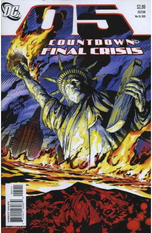 Countdown (DC) 5 published by DC with cover art by Scott Kolins