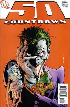 Countdown (DC) 50 published by DC with cover art by Andy Kubert