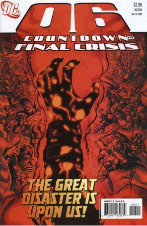Countdown (DC) 6 published by DC with cover art by Scott Kolins