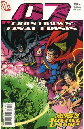 Countdown (DC) 7 published by DC with cover art by Scott Kolins