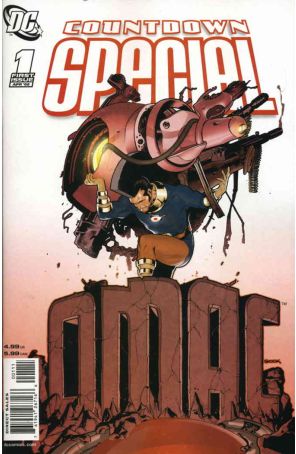 Countdown Special: Omac 1 published by DC with cover art by Ryan Sook